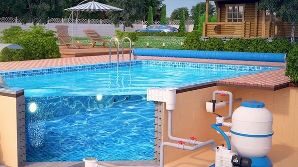 Vybavení bazénu: co maminky potřebují k údržbě